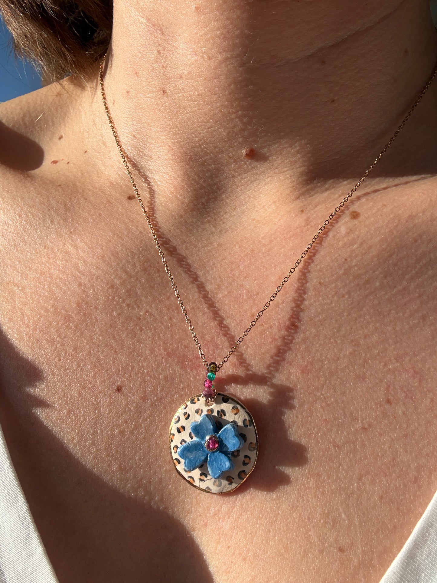 Collier Clover Léo