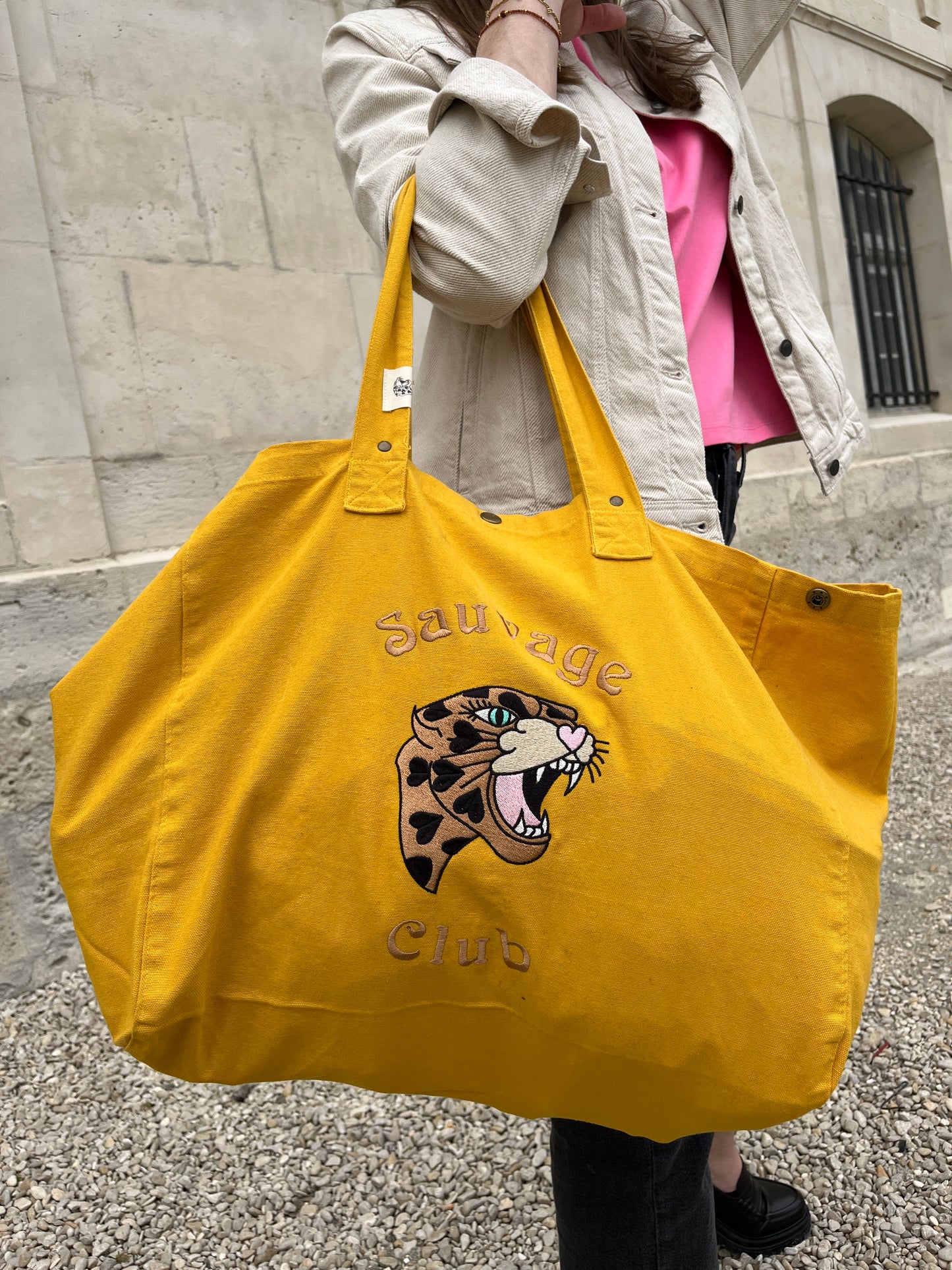 Sac SAUVAGE CLUB tournesol