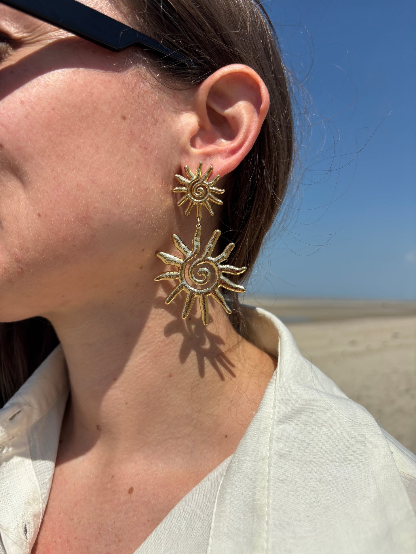 Boucles d’oreilles sun