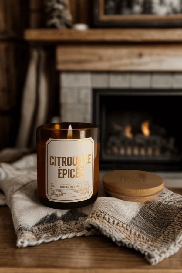 Bougie citrouille épicée