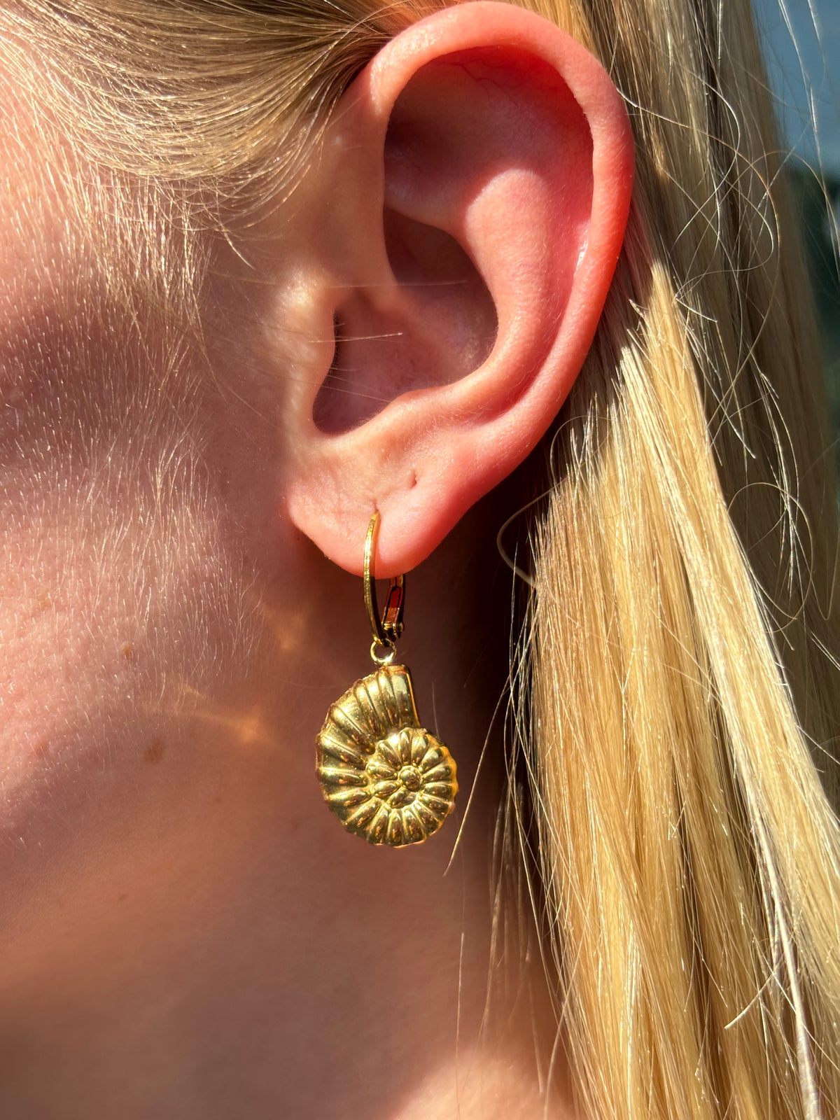 Boucles d’oreilles Coquillage