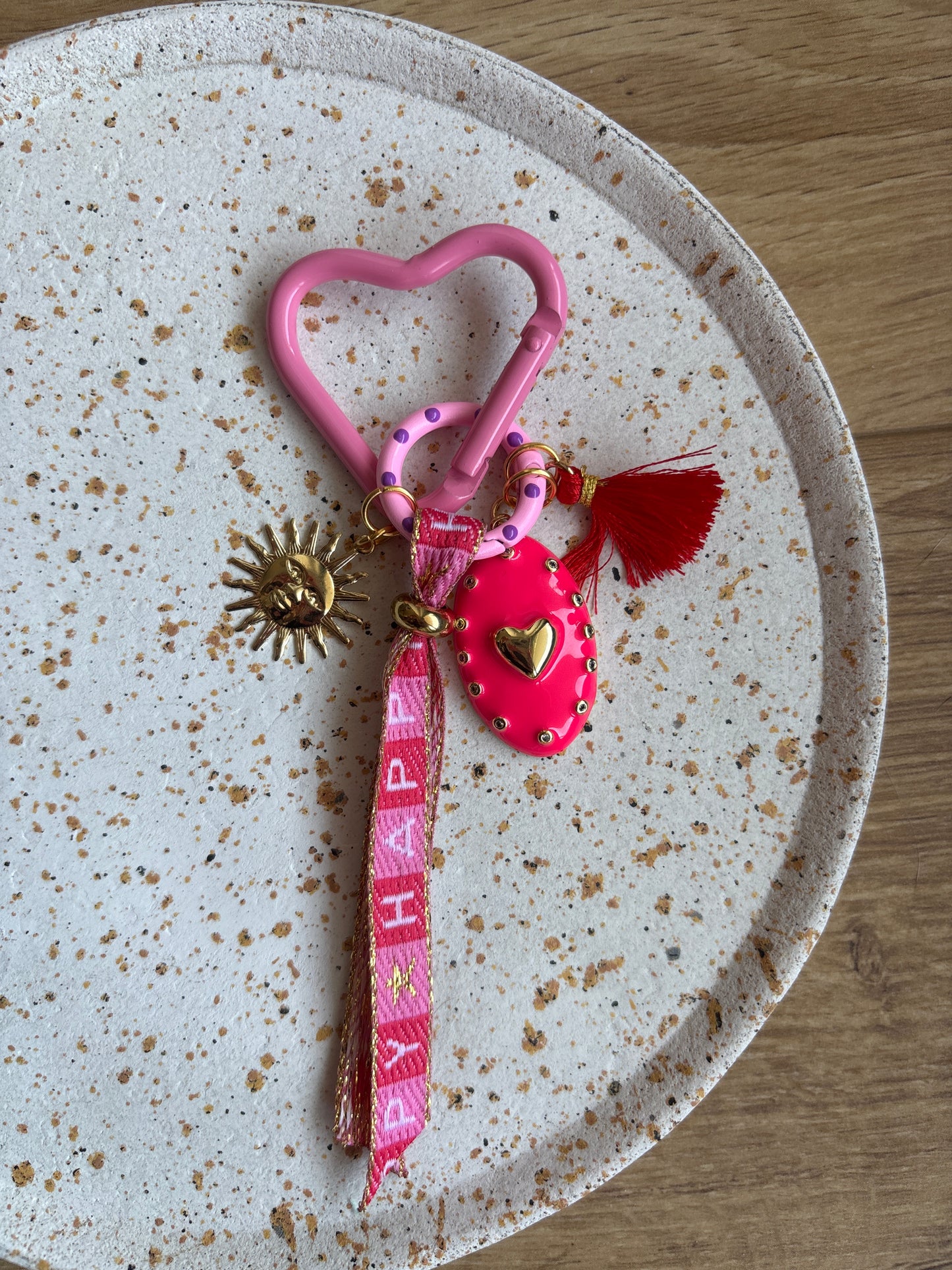 Porte clé porte bonheur