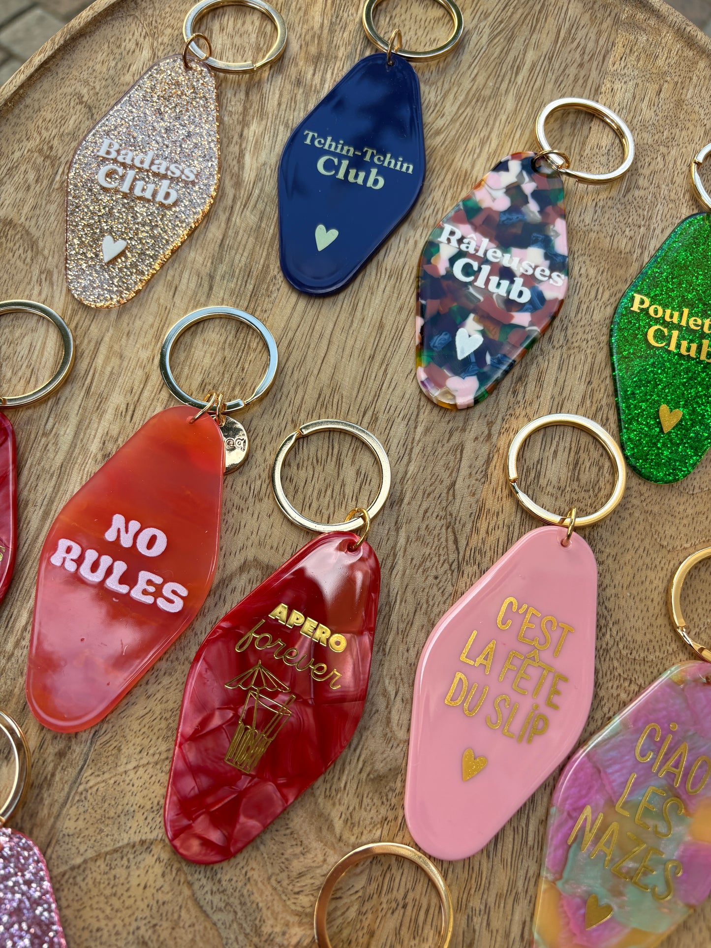 Porte clé « râleuses club »