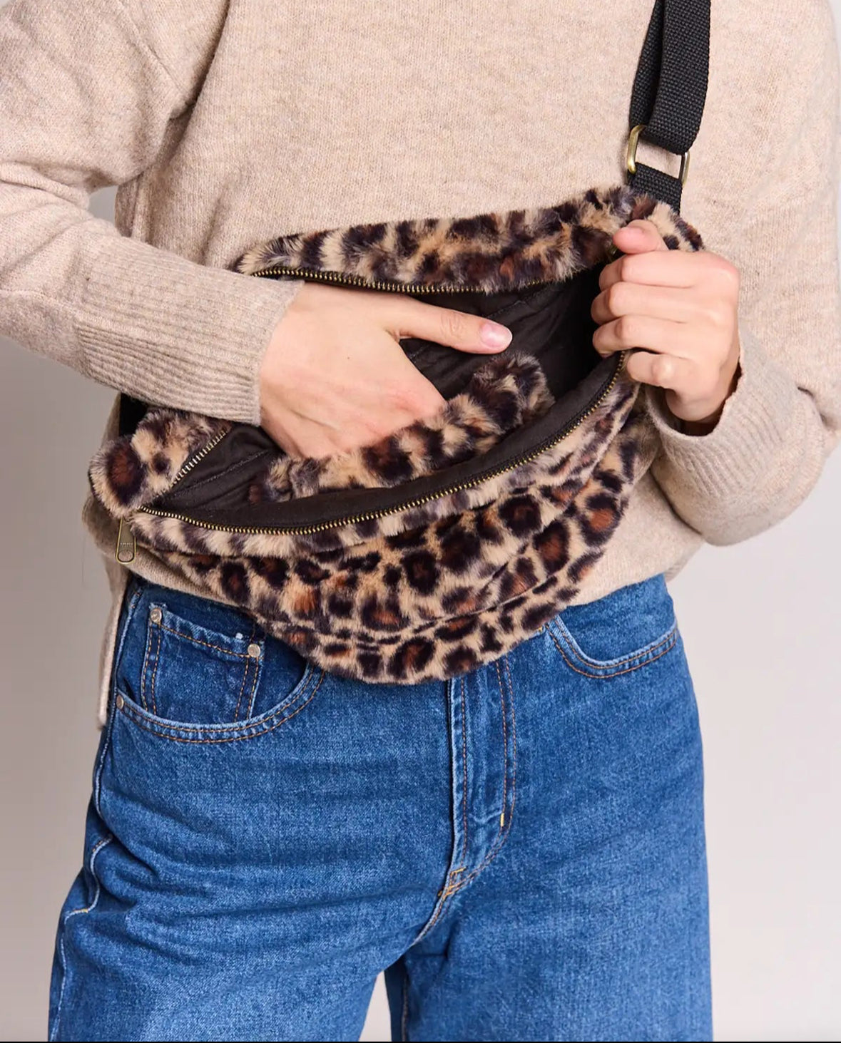 Banane Hindbag Léopard