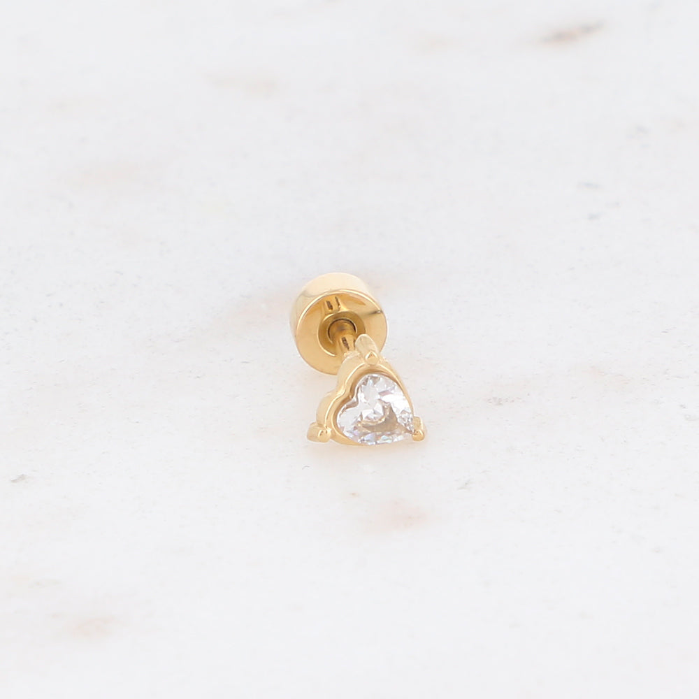Piercing coeur