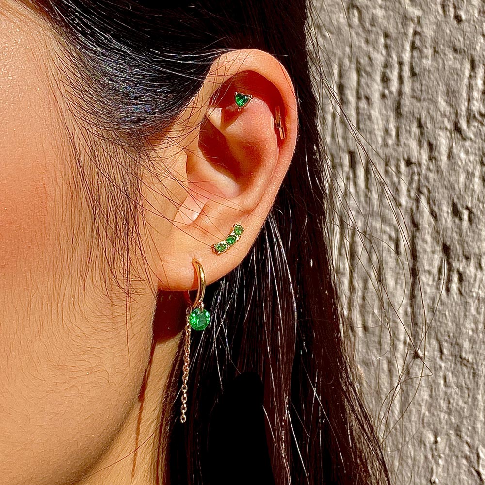 Piercing coeur