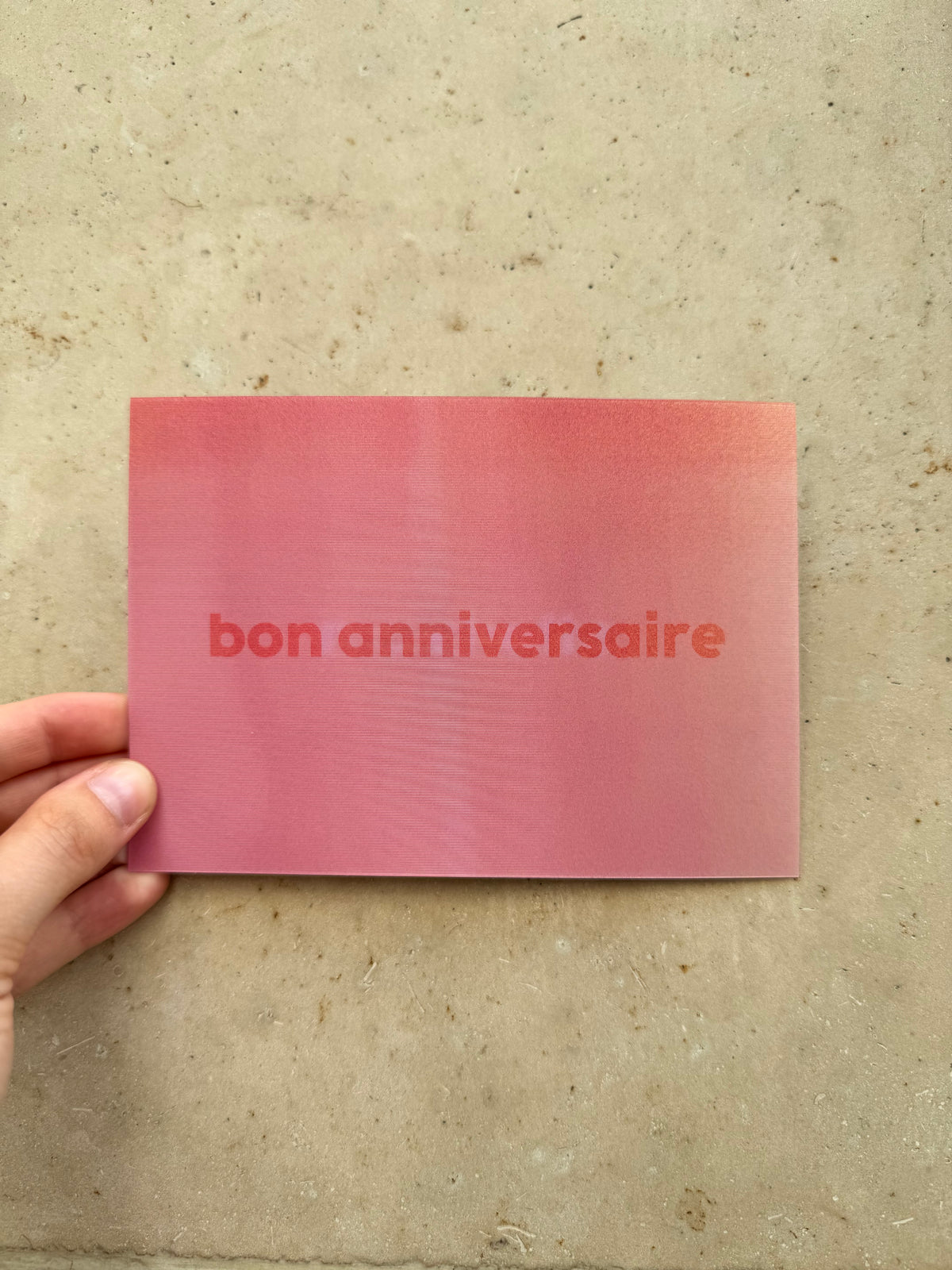 Carte anniversaire ma chatte