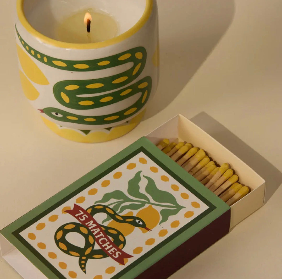 Bougie Parfumée - Serpent