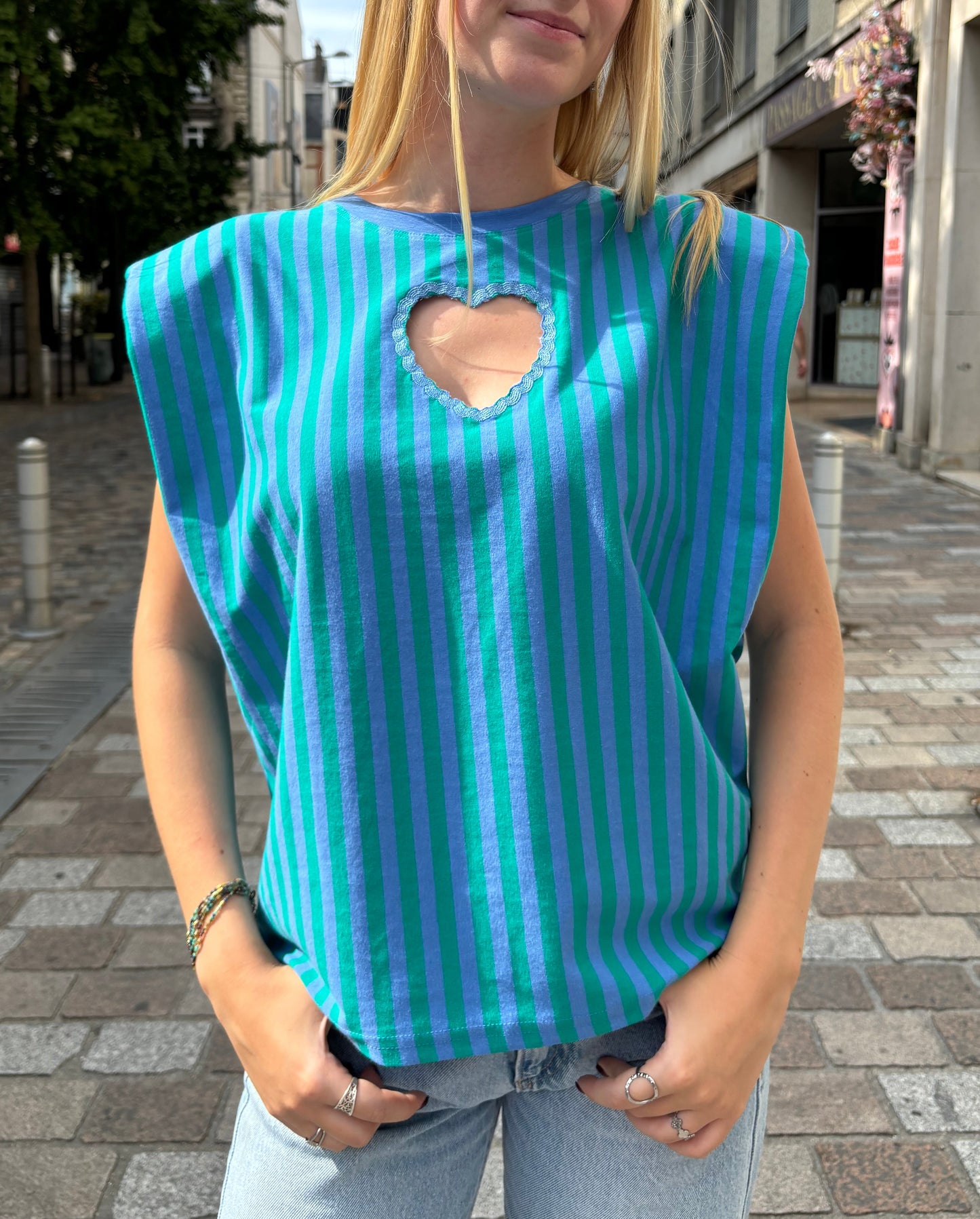 T shirt rayé Léane