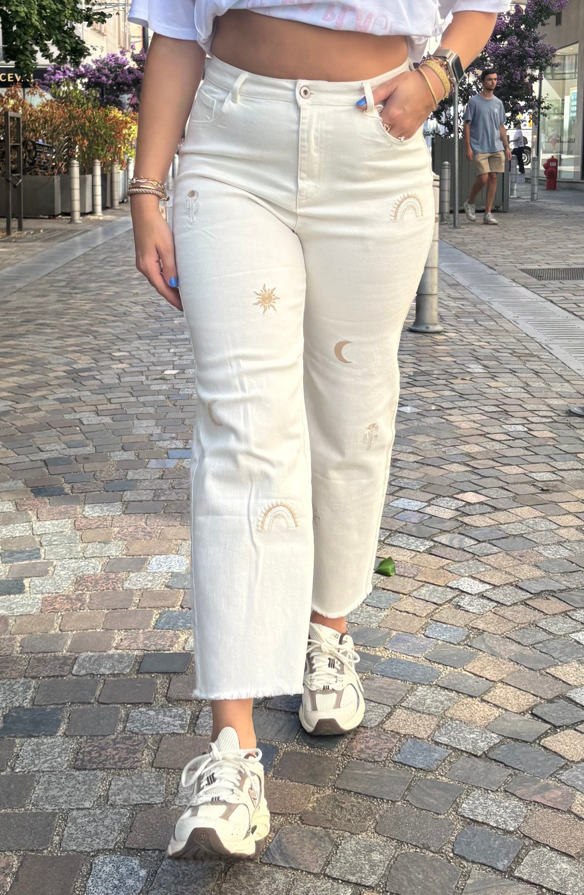 Jean beige