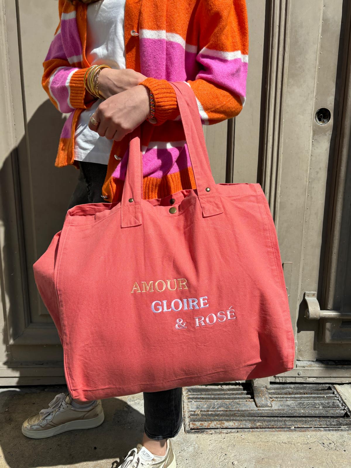 Cabas Amour Gloire & Rosé