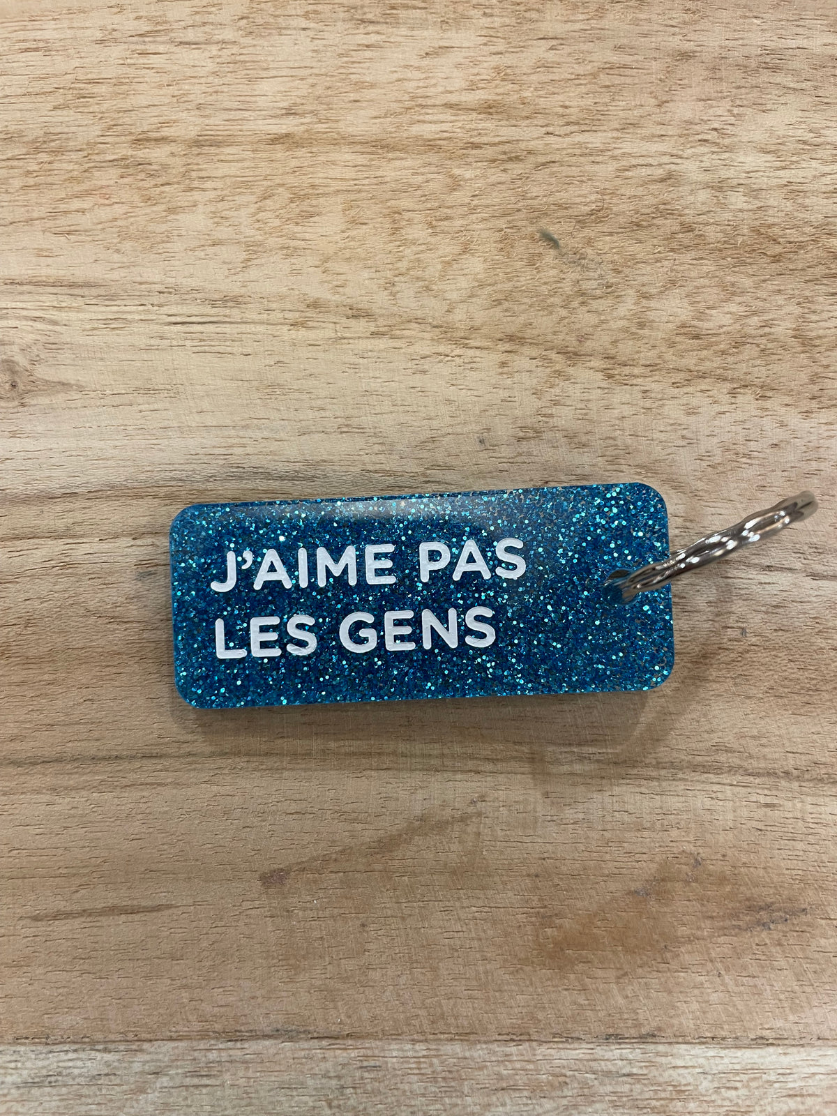 Porte clé pailleté