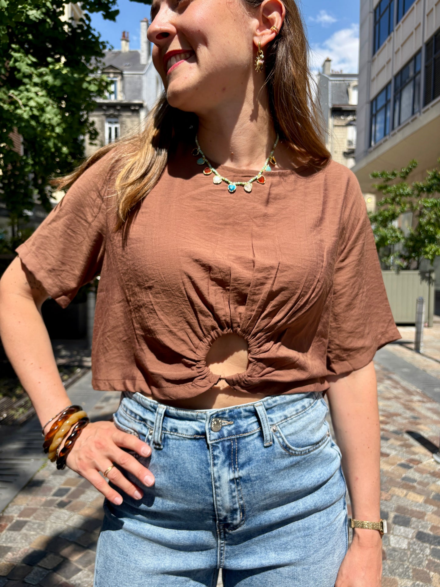 T-shirt Moka