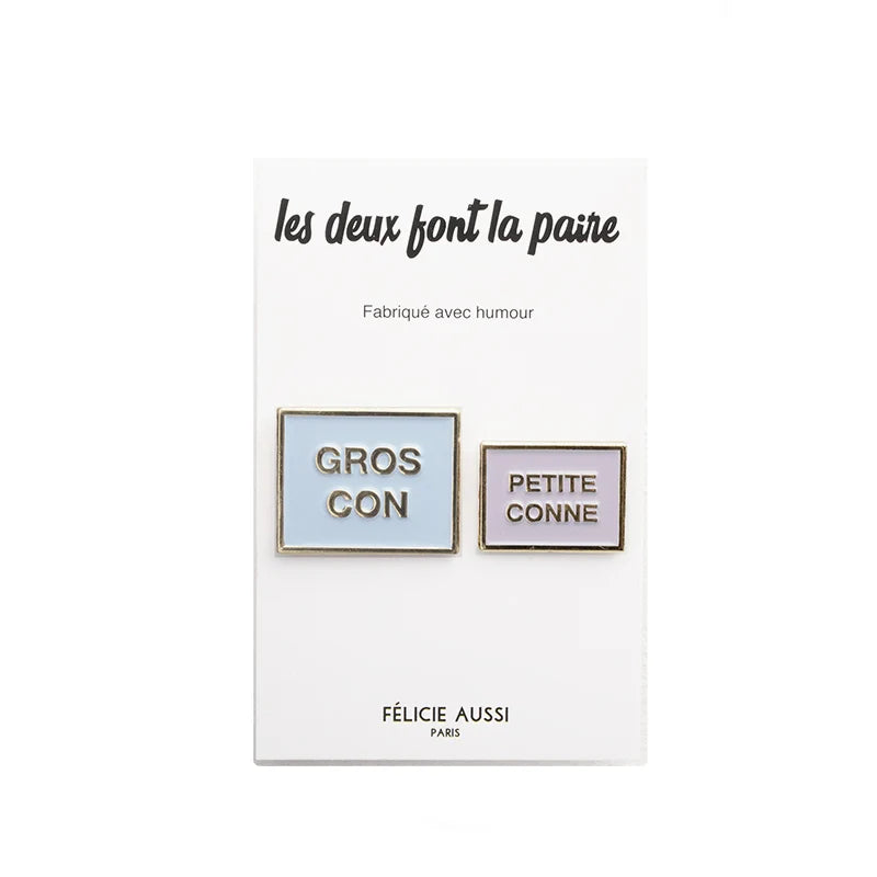 Pin’s LES DEUX FONT LA PAIRE
