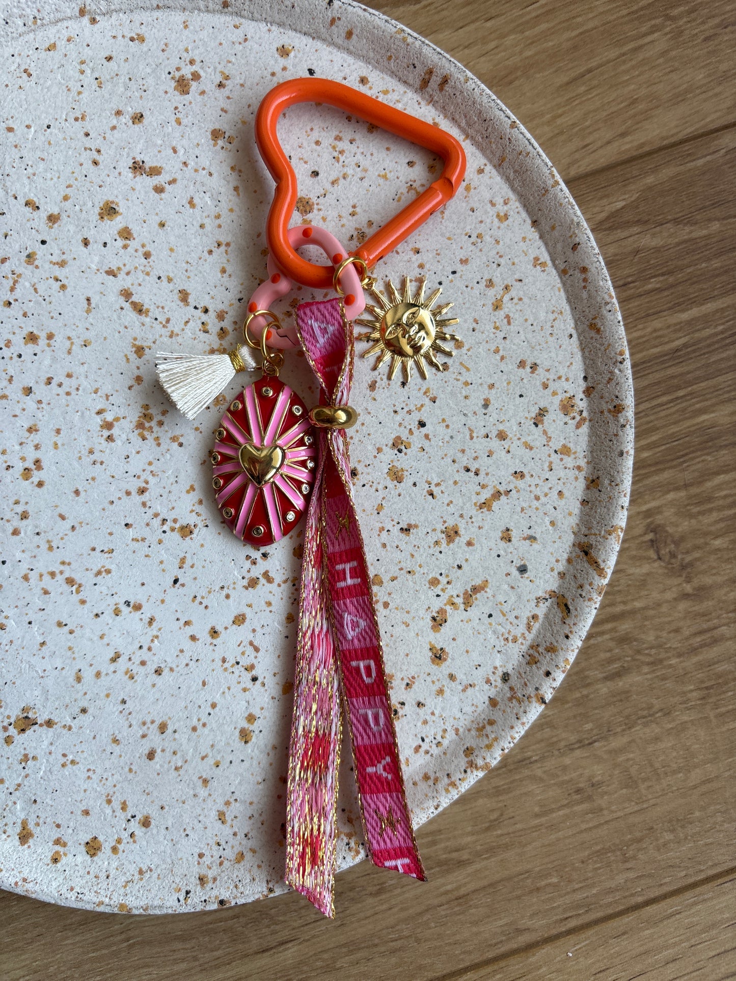 Porte clé porte bonheur