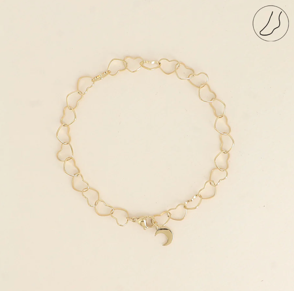 Bracelet Lune Poignet / Cheville
