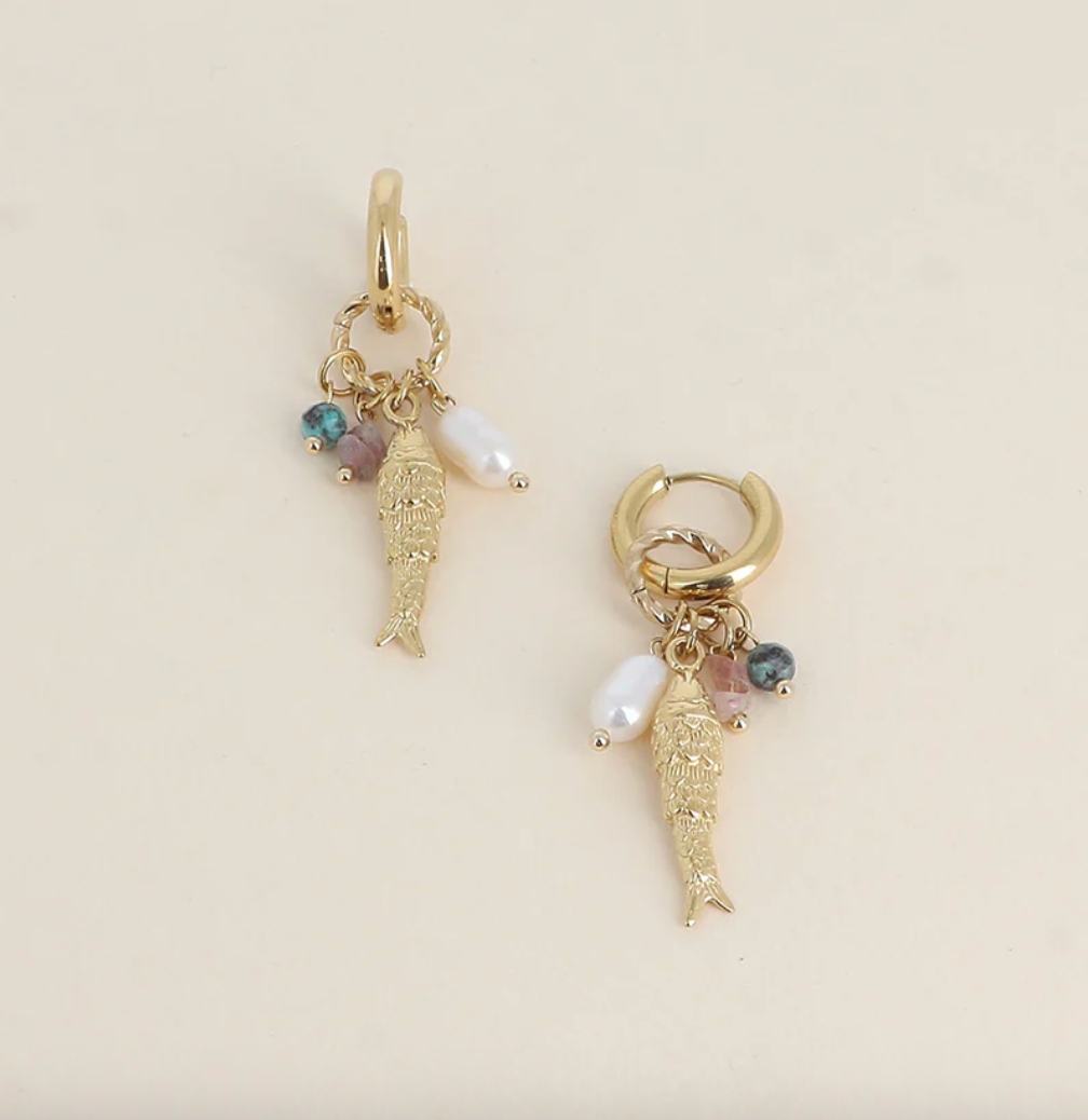 Boucles d’oreilles Poisson