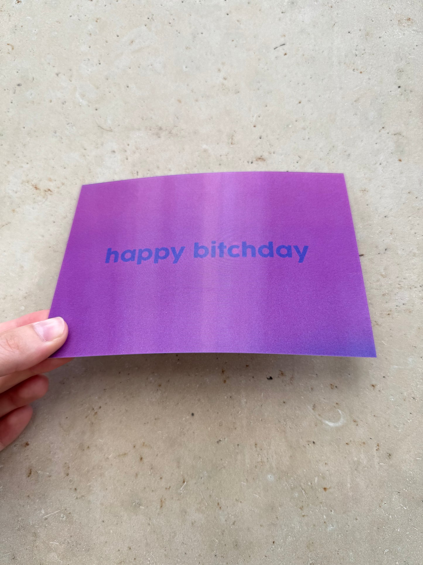 Carte happy bitchday