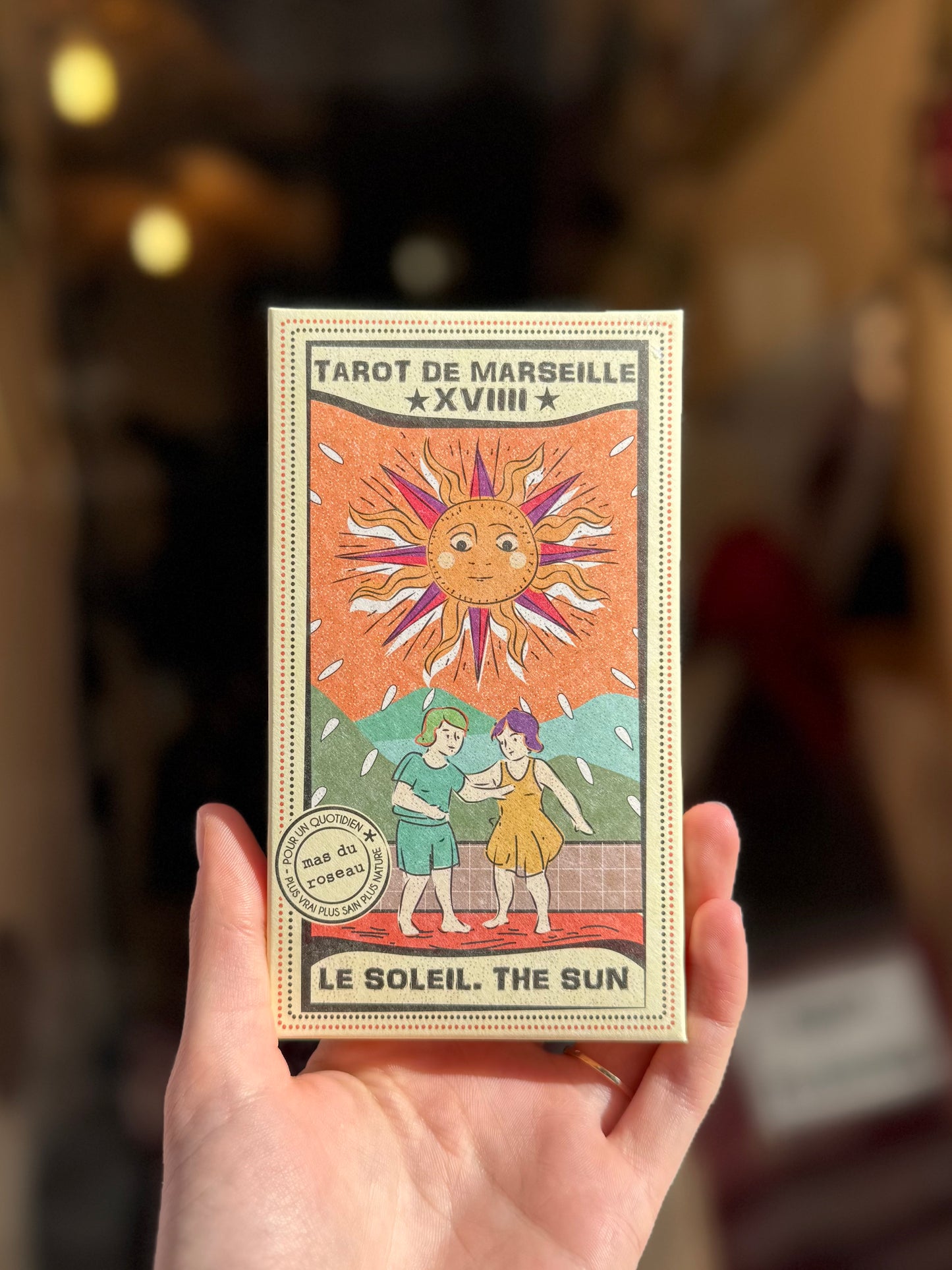 Savon Tarot de Marseille - Soleil