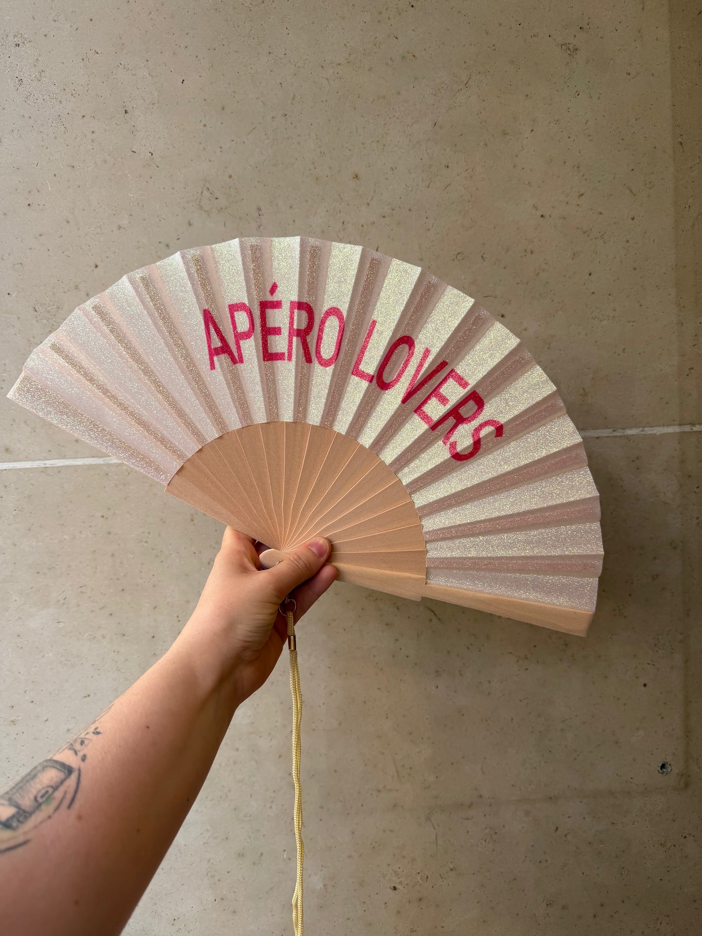 Éventail « APÉRO LOVERS »