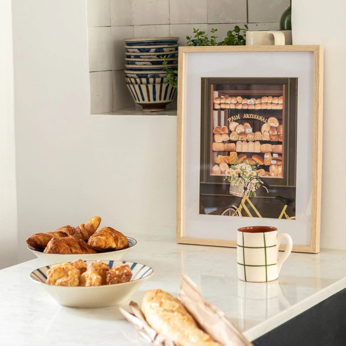 Peinture au numéro Boulangeries Parisiennes
