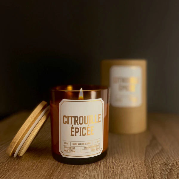 Bougie citrouille épicée