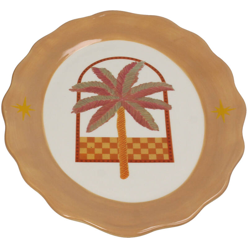 Plat Palm tree