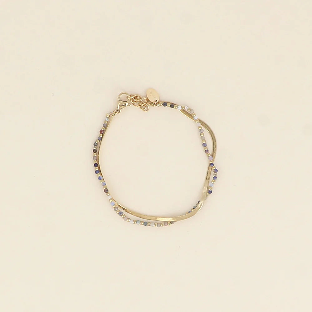 Bracelet double Flora