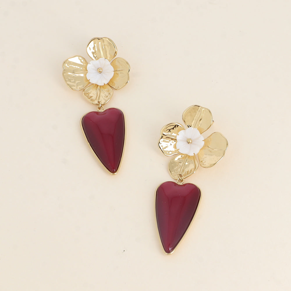 Boucles d'oreille Flo