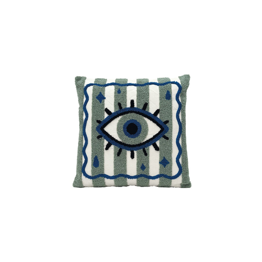 Coussin Oeil protecteur Bleu