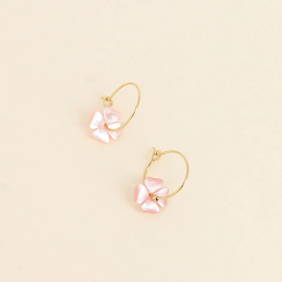 Boucles d'oreilles Trefles