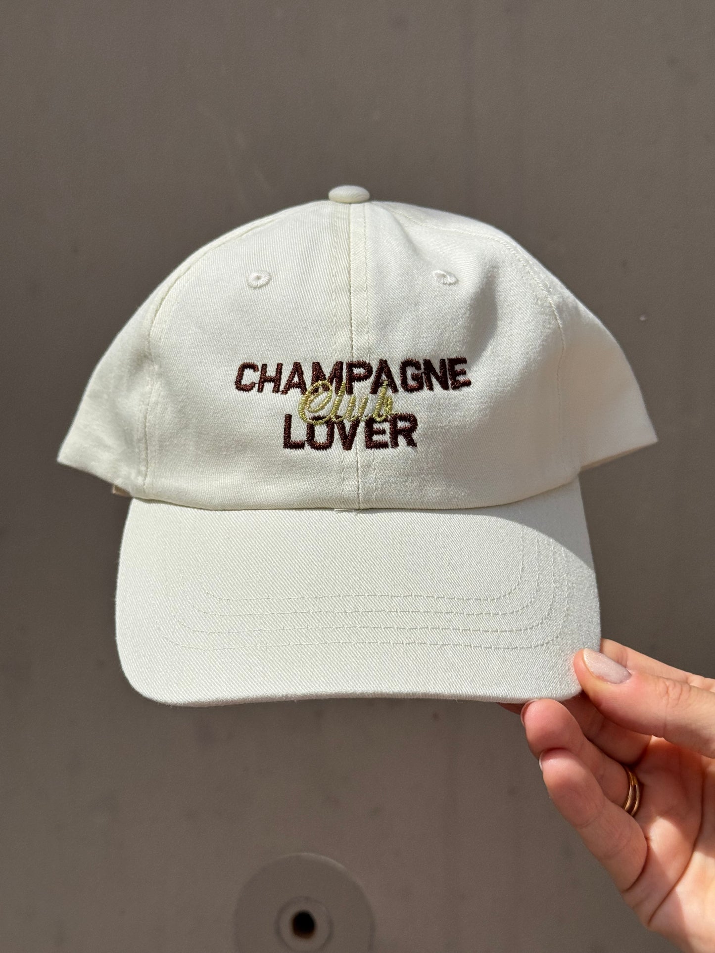 Casquette CHAMPAGNE LOVER CLUB