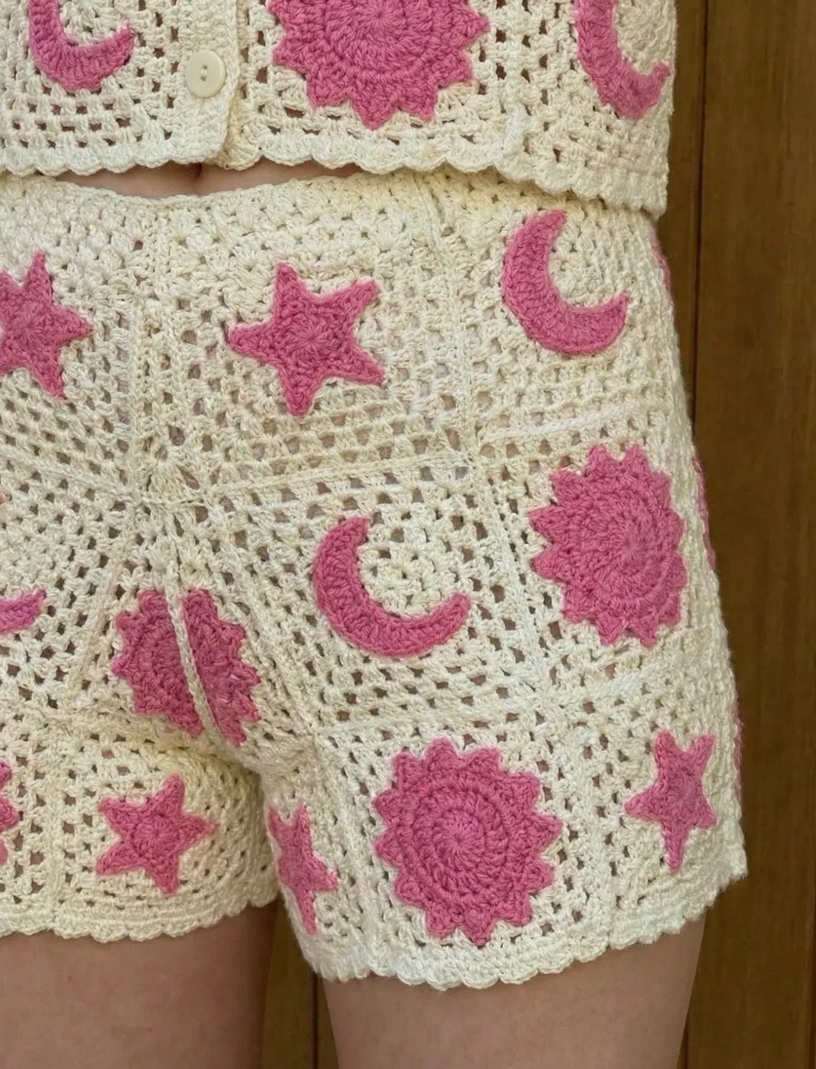 Short en crochet