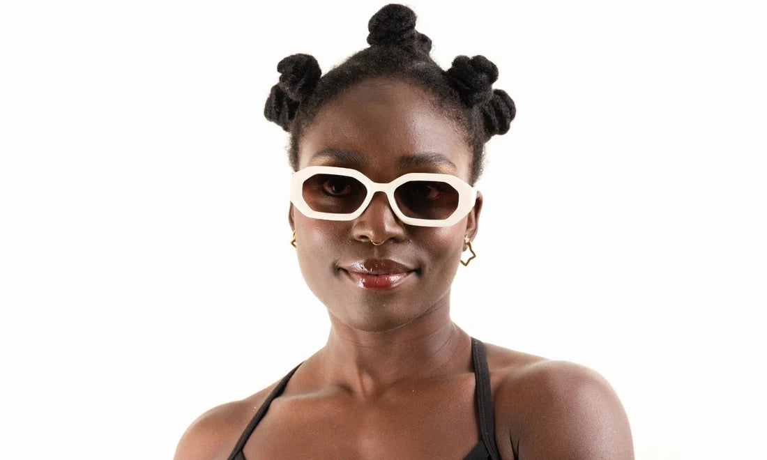 Lunettes de soleil - Billie Blanc
