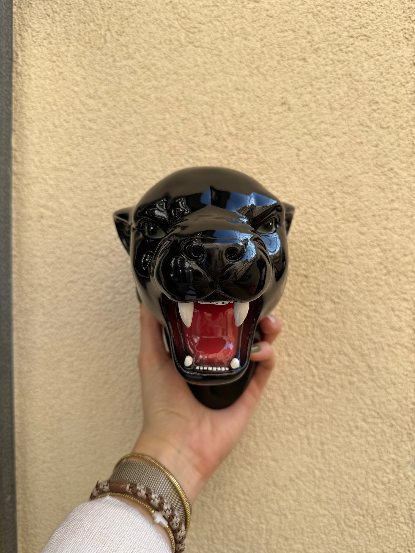 Tête animal murale