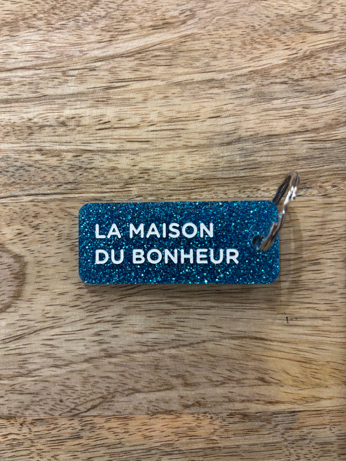 Porte clé pailleté
