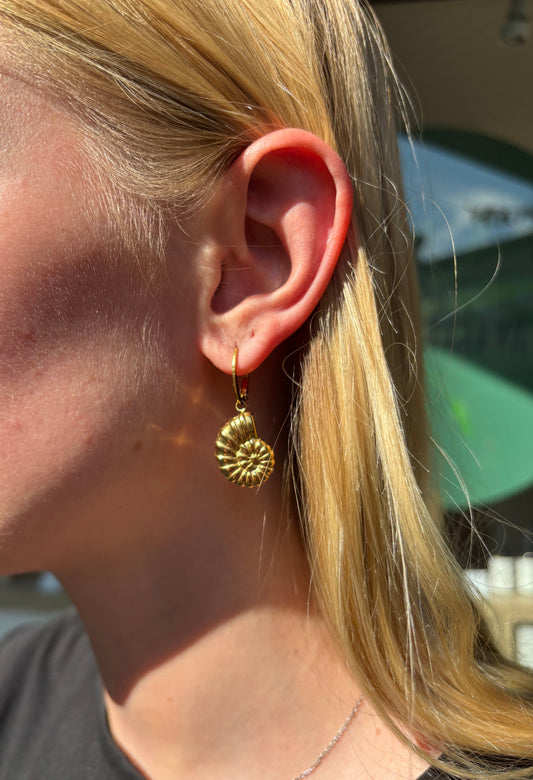Boucles d’oreilles Coquillage
