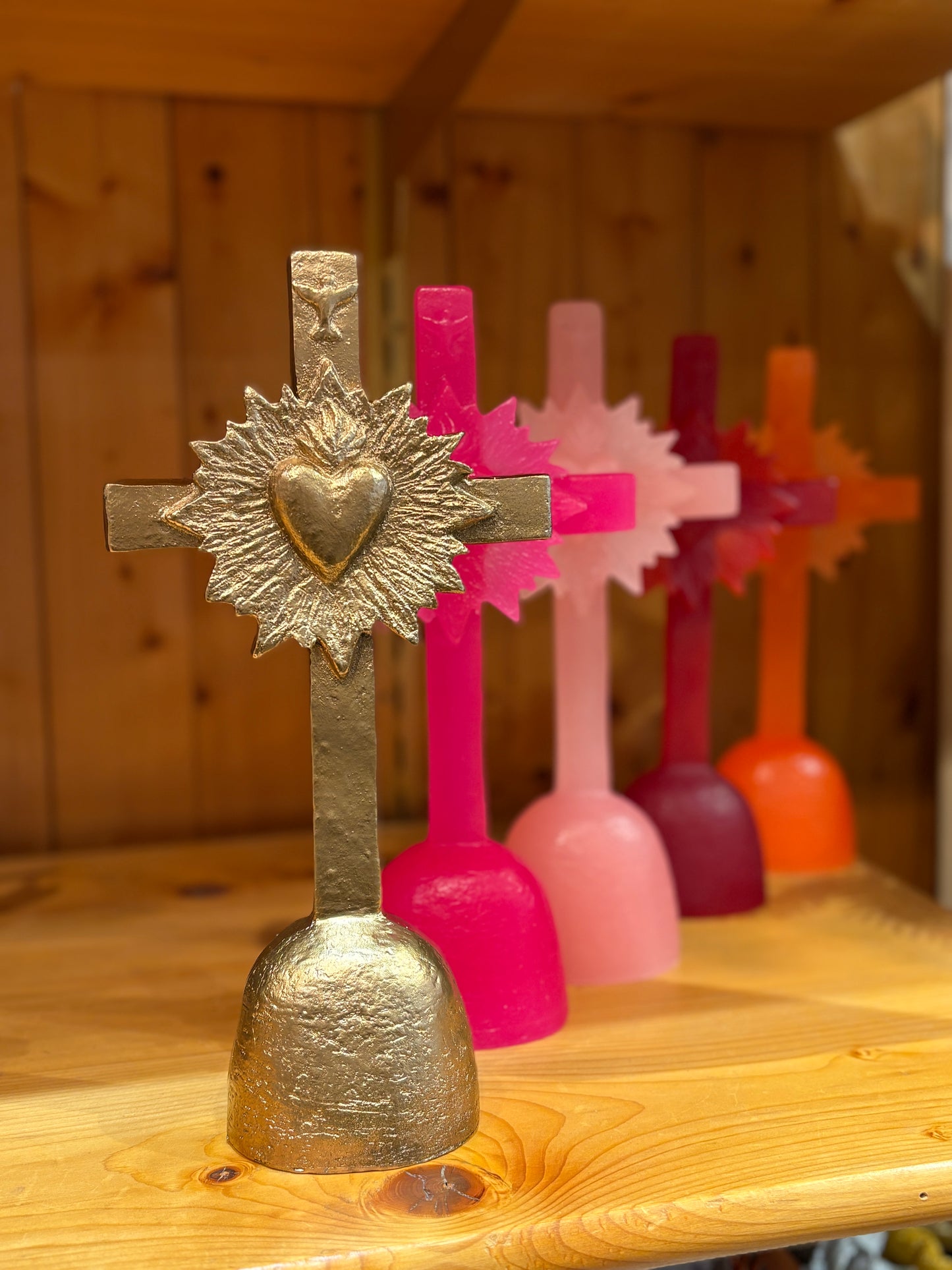 Croix coeur de lumière