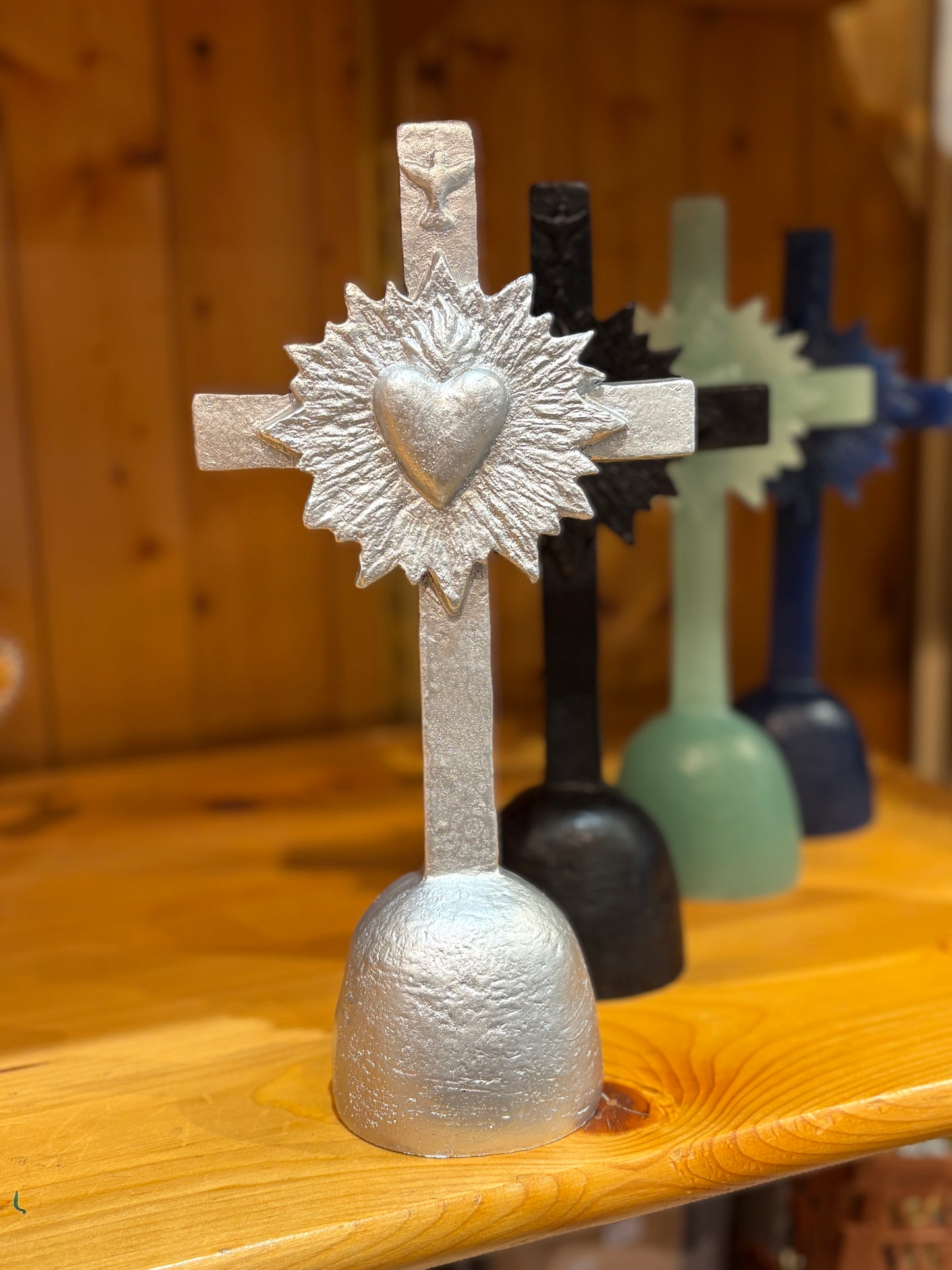 Croix coeur de lumière