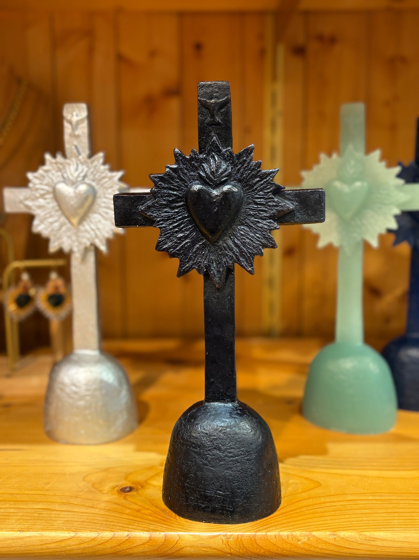 Croix coeur de lumière