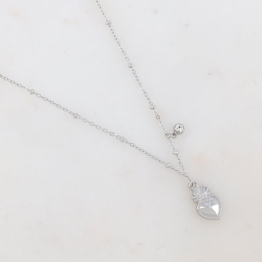 Collier Ex-voto doré ou argenté