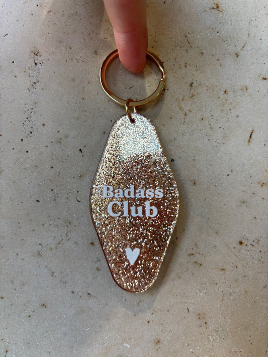 Porte clé « Badass Club »
