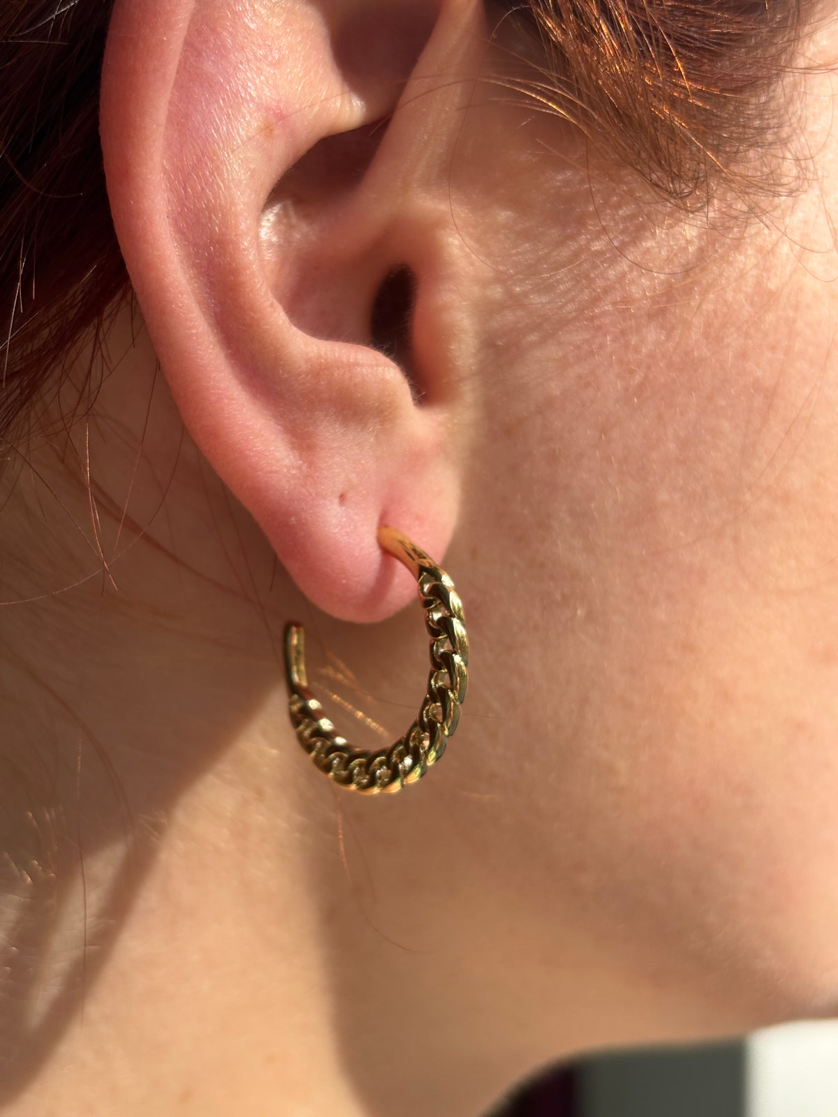 Boucles d’oreilles Chaine
