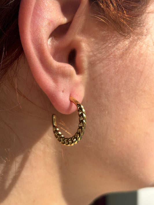 Boucles d’oreilles Chaine