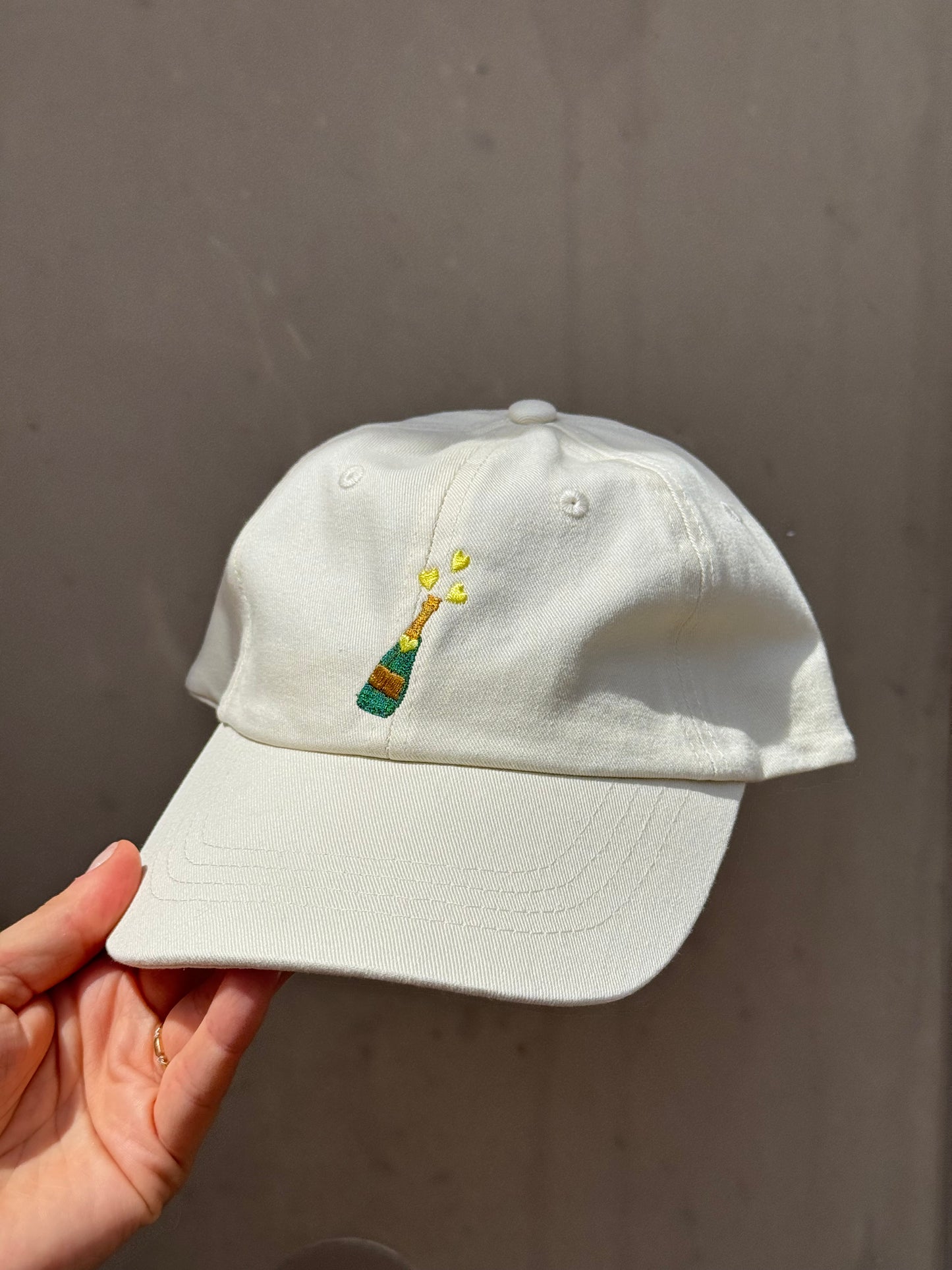 Casquette Bouteille de Champagne