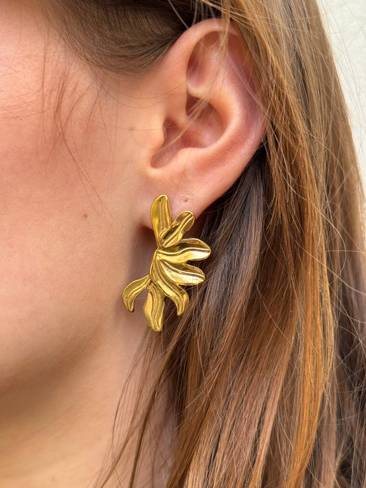 Boucles d’oreilles Fleur