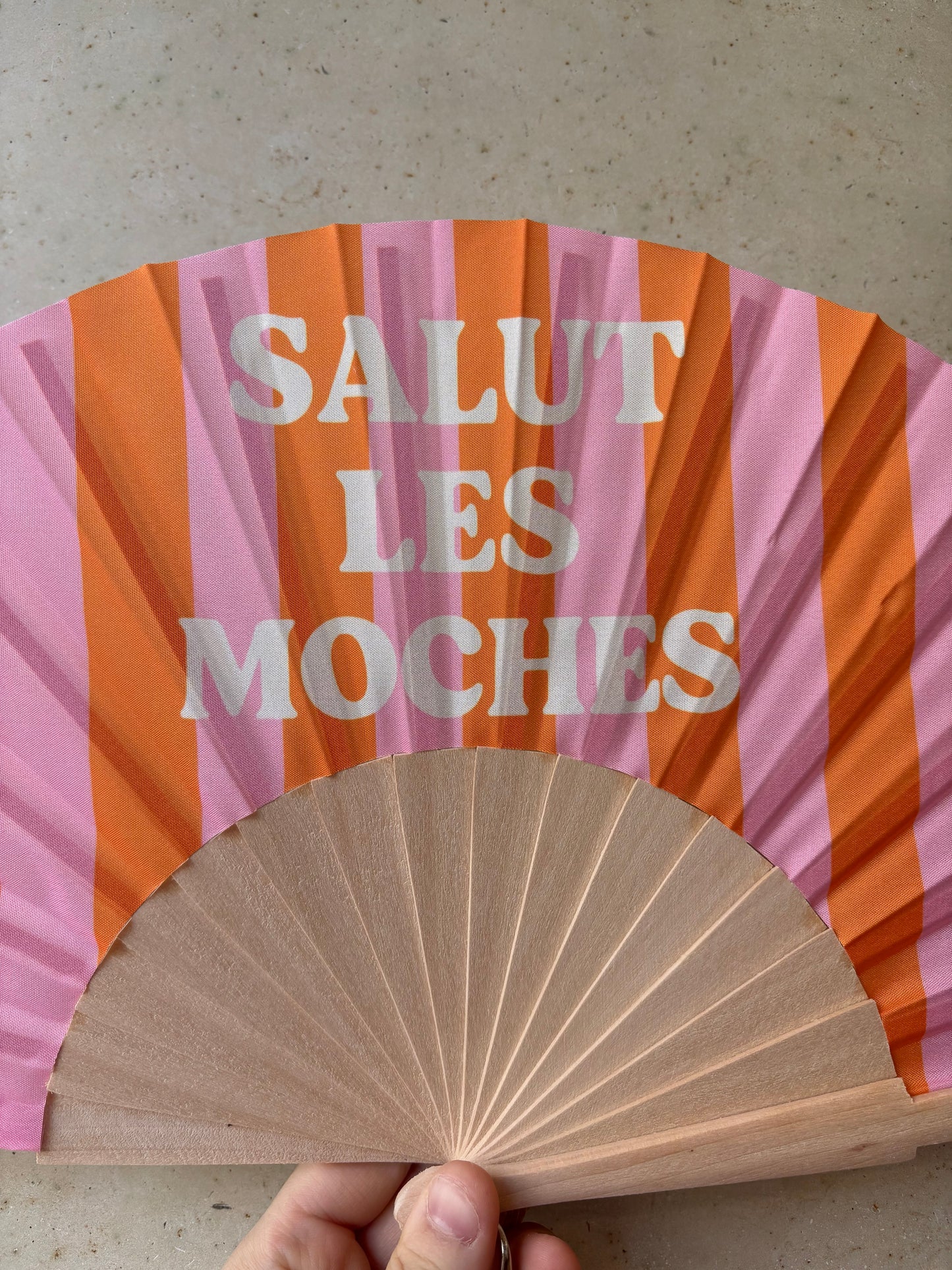 Éventail Salut les moches