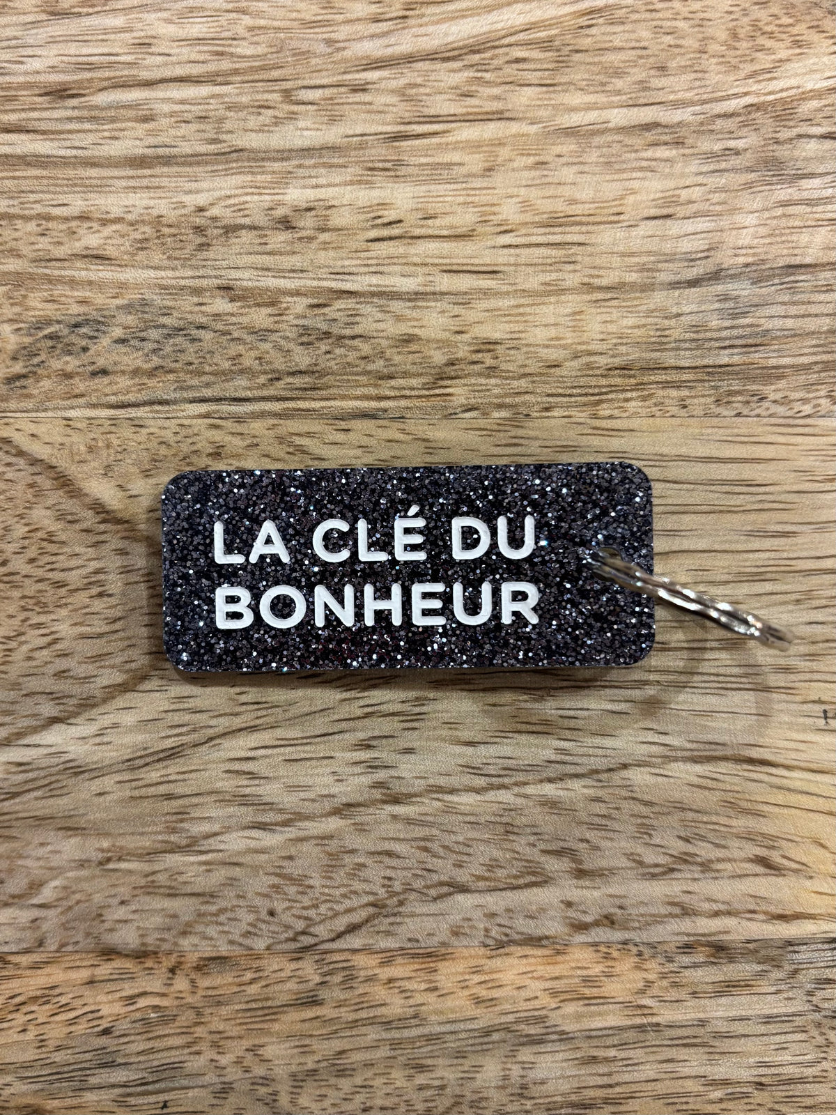 Porte clé pailleté
