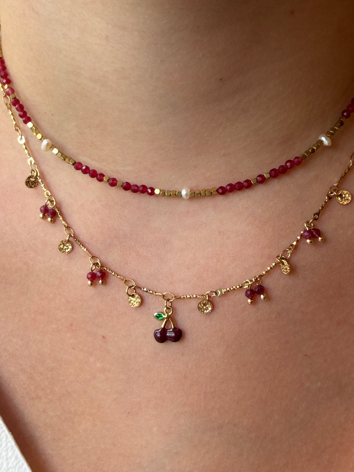 Collier Cerise