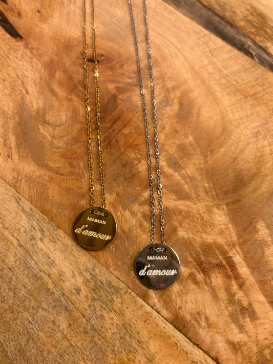 Collier maman d’amour